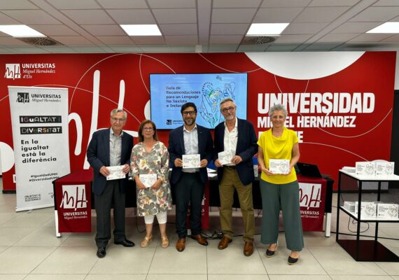 La UMH elabora una “Guía de Recomendaciones para un Lenguaje No Sexista e Inclusivo” con el apoyo de Fundación ASISA