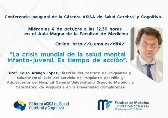 La Cátedra de Salud Cerebral y Cognitiva de la Fundación ASISA en la Universidad de Málaga celebra su primer acto