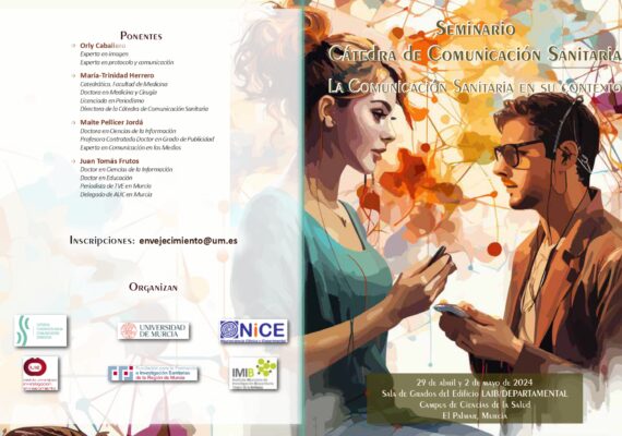 La Cátedra de Comunicación Sanitaria Fundación ASISA Universidad de Murcia organiza el Seminario ‘La comunicación Sanitaria en su contexto’