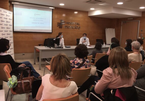 TERCERA EDICIÓN DE LA ESCUELA DE PACIENTES CON CÁNCER DE MAMA HOSPITAL UNIVERSITARIO HLA MONCLOA