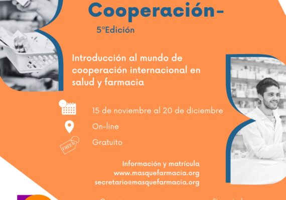La Fundación ASISA apoya la celebración de la V edición del curso “La Farmacia y cooperación” de la ONG “Más Que Farmacia”