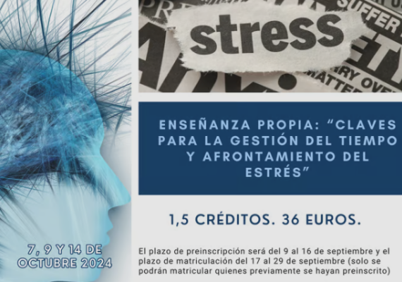 La Cátedra ASISA de Salud Cerebral y Cognitiva de la Universidad de Málaga organiza el curso “Claves para la gestión del tiempo y el afrontamiento del estrés”