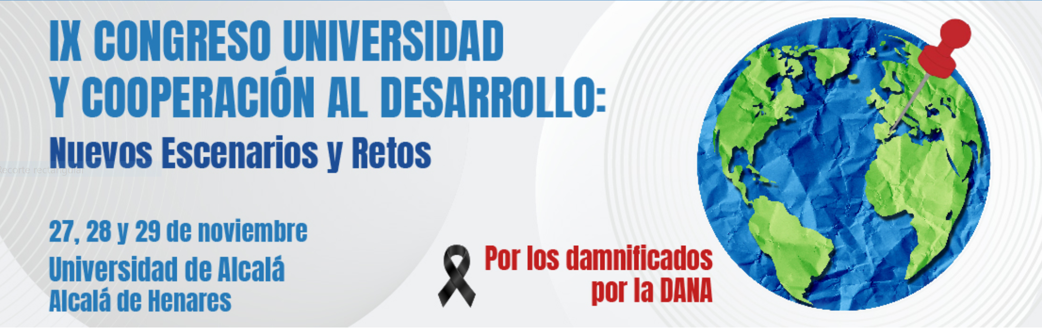 IX Congreso Universidad y Cooperación al Desarrollo junto a la Universidad Alcalá de Henares