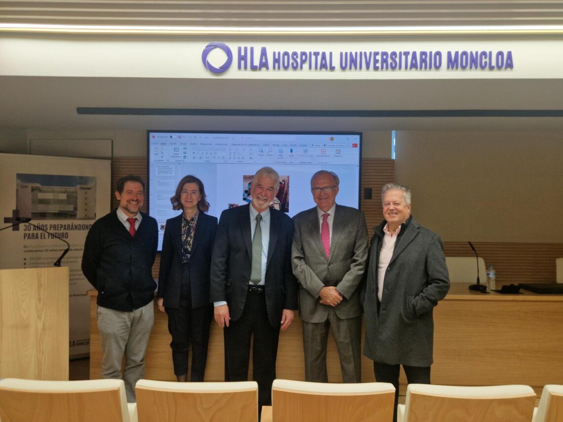 El Dr. Kenneth W. Goodman imparte una conferencia magistral en el hospital universitario HLA Moncloa:”Inteligencia artificial: cuestiones éticas”.