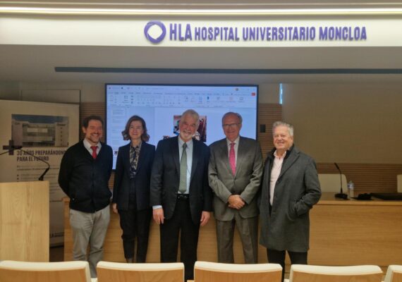 El Dr. Kenneth W. Goodman imparte una conferencia magistral en el hospital universitario HLA Moncloa:”Inteligencia artificial: cuestiones éticas”.
