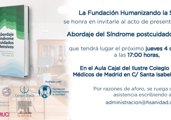FUNDACIÓN ASISA TE INVITA A LA PRESENTACIÓN DEL MANUAL PARA EL ABORDAJE DEL SÍNDROME POSTCUIDADOS INTENSIVOS
